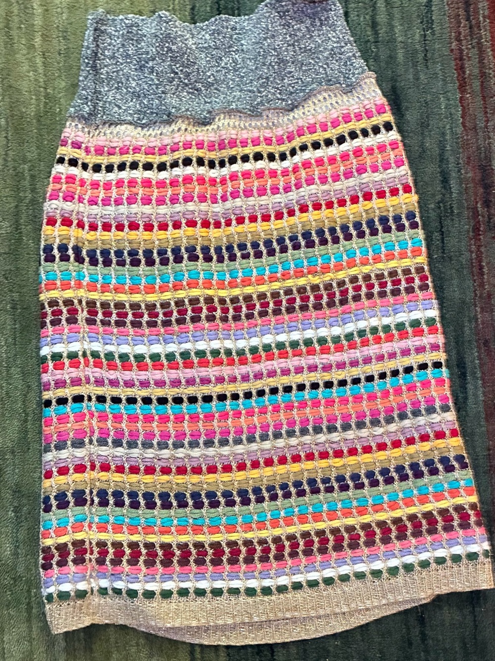 Anthropologie Cecilia Prado Multicolored Katie Knit Skirt